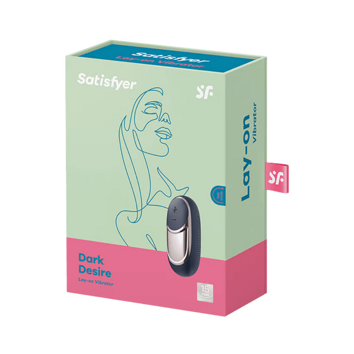 Satisfyer Dark Desire Lay-On Clitoral Stimulator