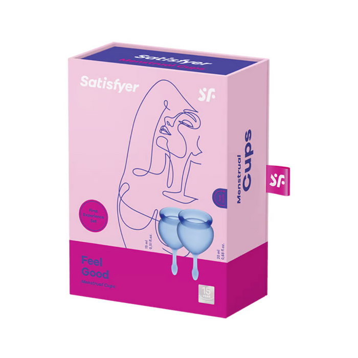Satisfyer Feel Good Menstrual Cup - Dark Blue