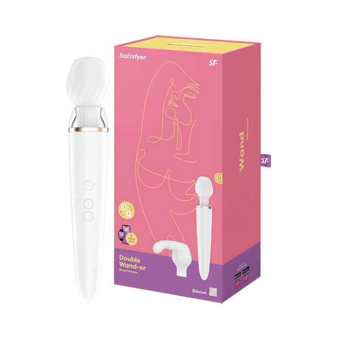 Satisfyer Double Wand-er Women Rechargeable Wand Massager