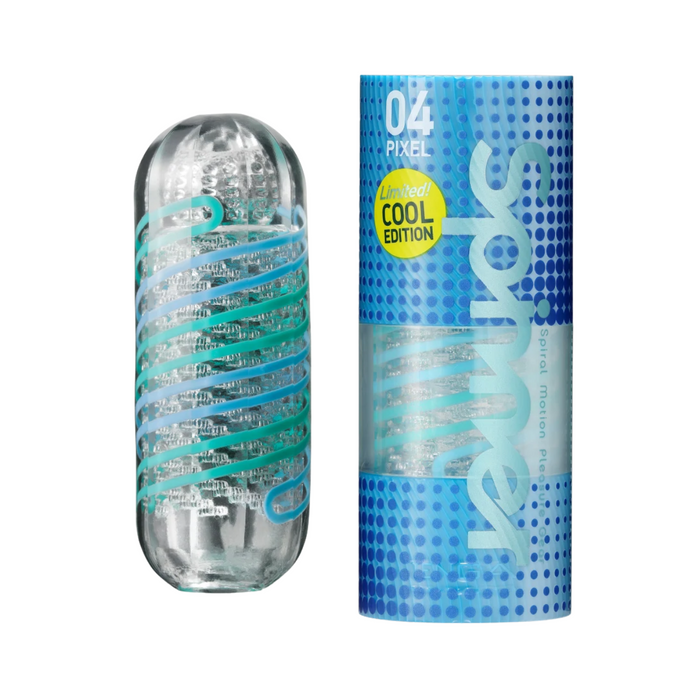 Tenga Spinner Male Masturbator - 04 Pixel Cool Edition
