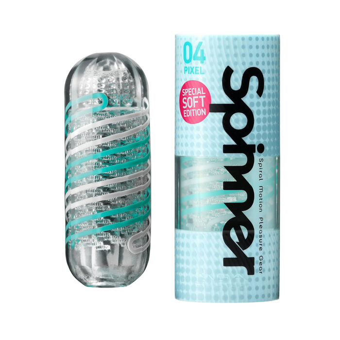 Tenga Spinner Male Masturbator - 04 Pixel Soft Edition