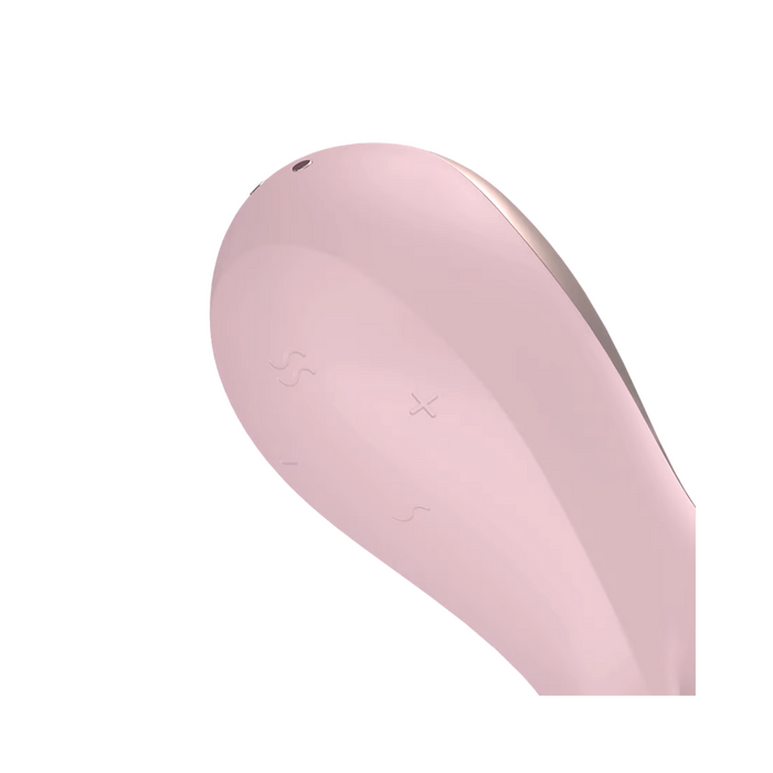Satisfyer Mono Flex App-Controlled Rabbit Vibrator - Pink Mauve