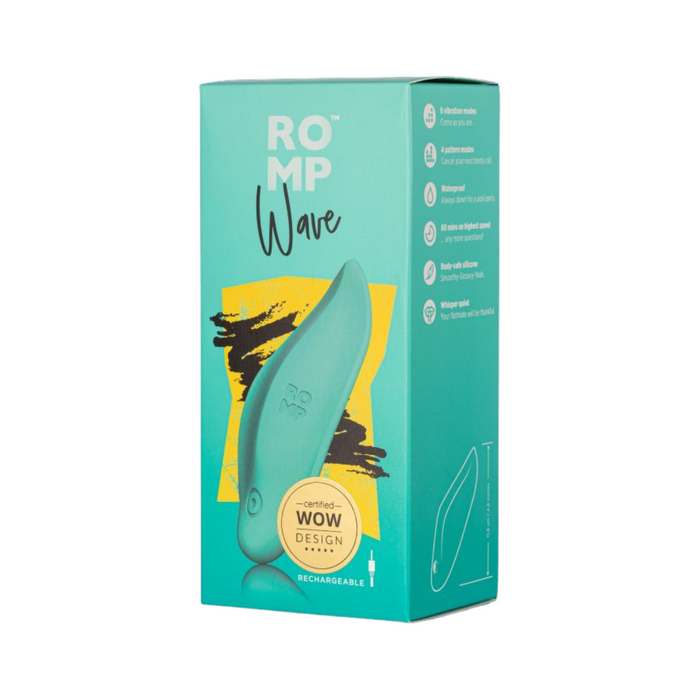 Romp Wave Rechargeable Silicone Clitoral Vibrator