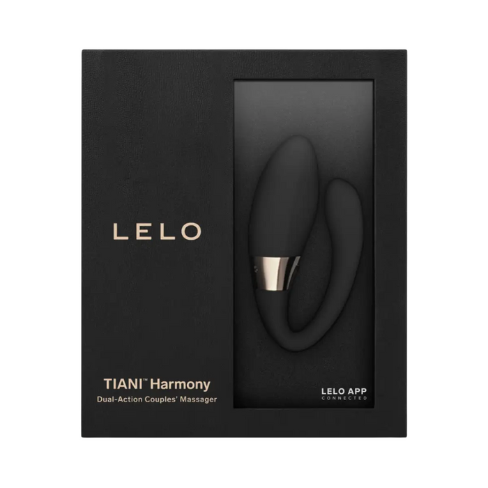 Lelo Tiani Harmony Dual Action App Controlled Couple Vibrator - Black
