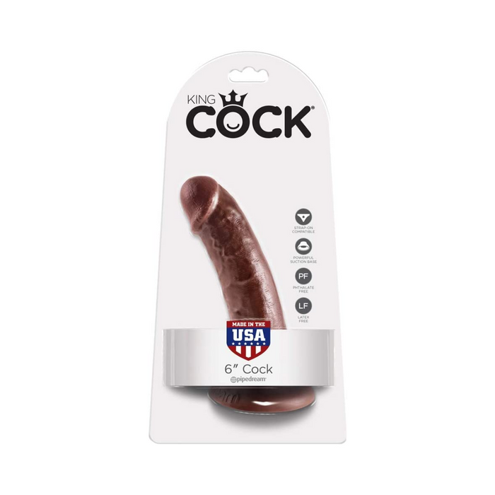 King Cock - 6", Tan
