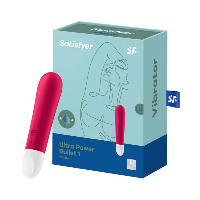 Satisfyer Ultra Power Bullet 1 Vibrator - Red