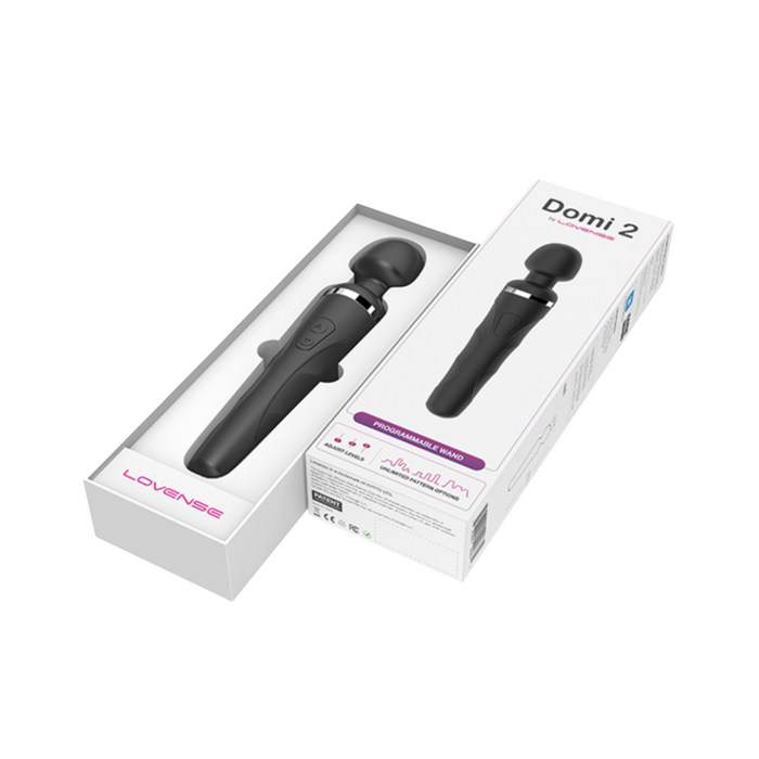 Lovense Domi Wand 2 App Controlled Super Powerful Mini Wand
