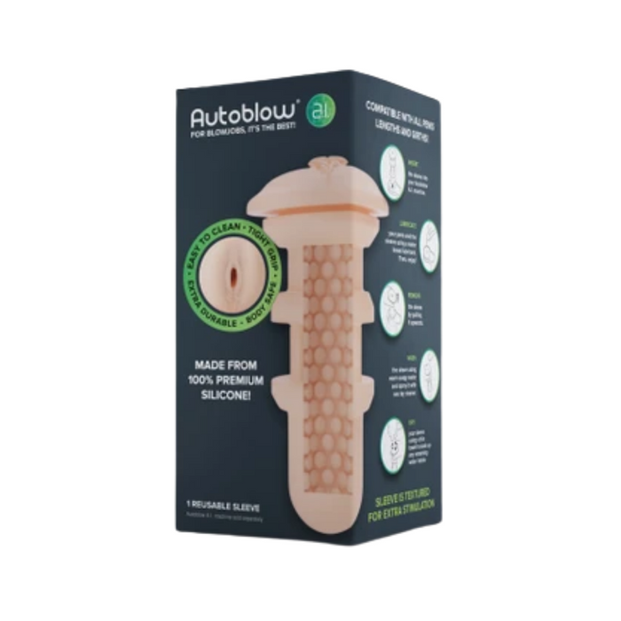 Autoblow Ai Sleeve Vagina - Beige