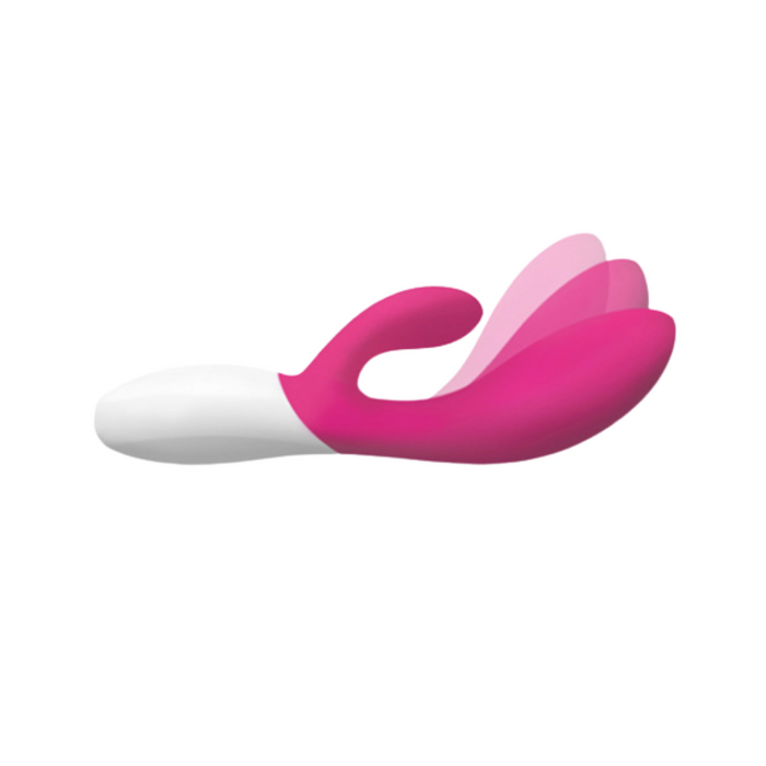 Lelo Ina Wave Rechargeable Rabbit Vibrator - Cerise