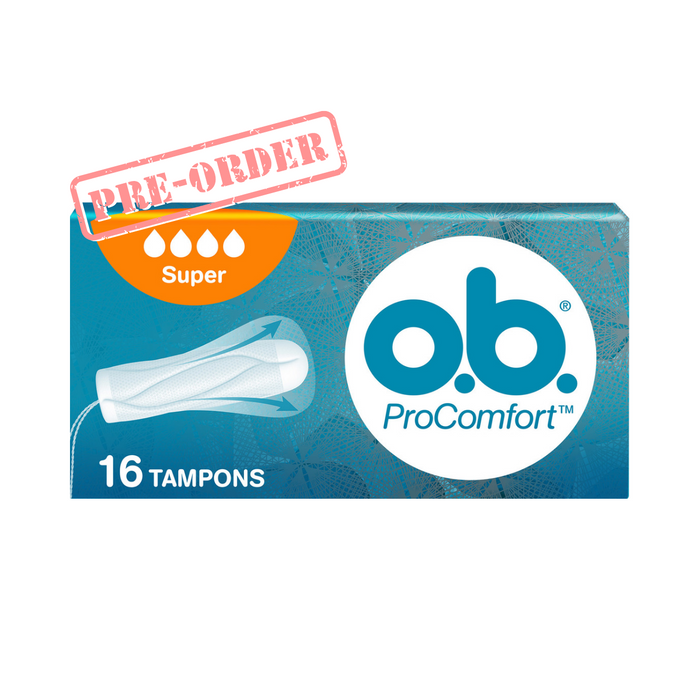OB ProComfort Tampon Non Applicator - Super