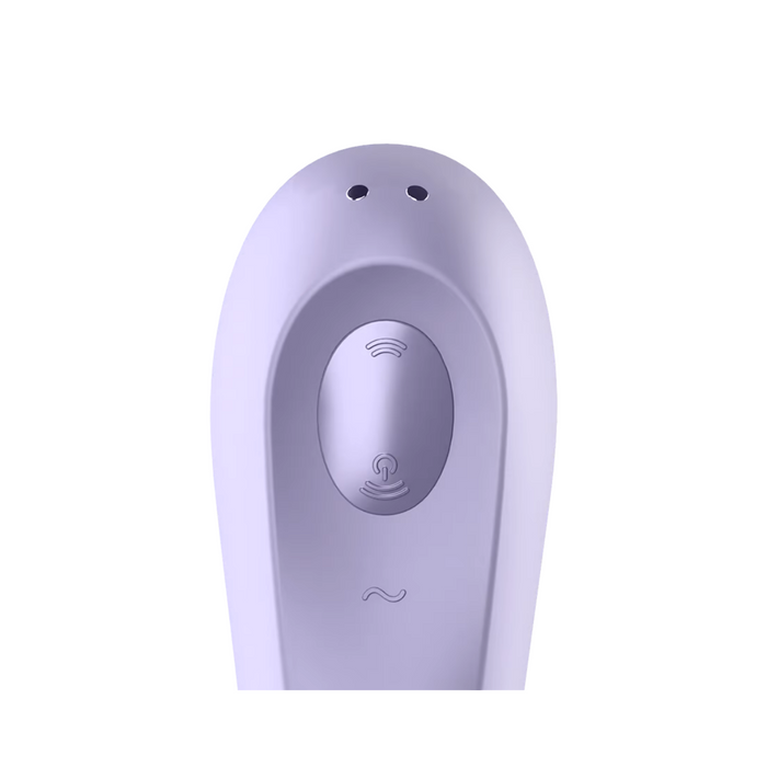 Satisfyer Dual Pleasure App-Controlled Clitoral Stimulator - Mauve