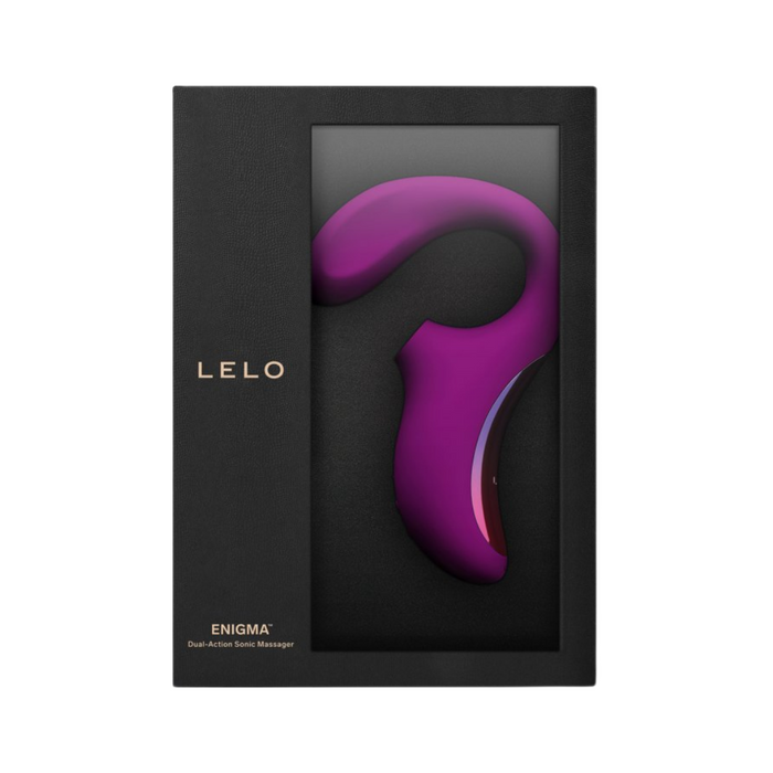 Lelo Enigma Dual Stimulator - Deep Rose