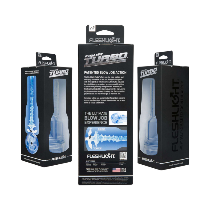 Fleshlight Turbo Thrust Blue Ice Masturbator