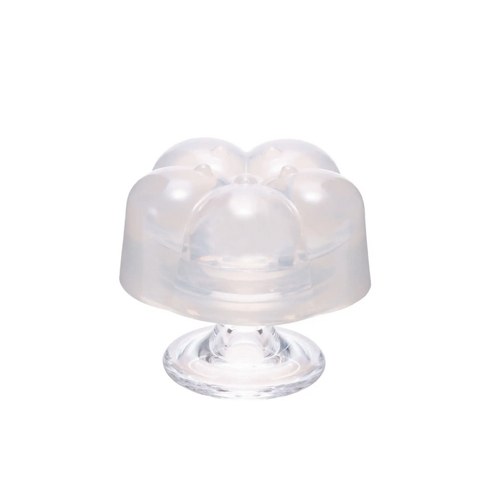 Iroha Petit Jelly Clitoral Massager - Plum