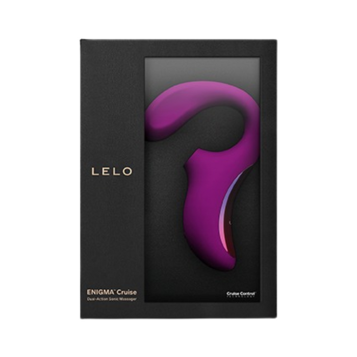 Lelo Enigma Cruise Dual Stimulator - Deep Rose