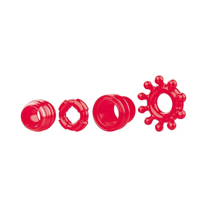 Zero Tolerance Ring The Alarm Cock Ring (Set Of 4)