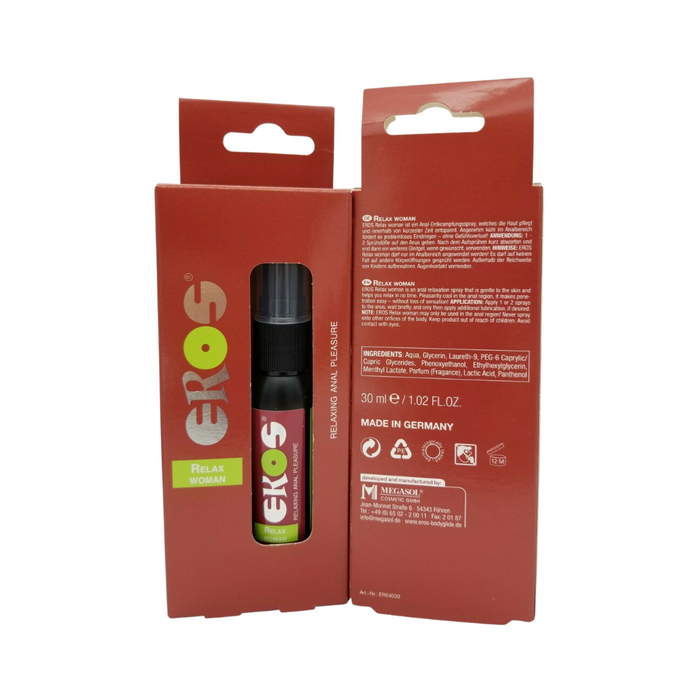 Eros Relax Woman Relaxing Anal Pleasure Lubricant