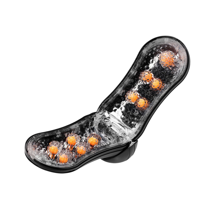 Tenga Flip Orb Strong Male Masturbator - Crush Orange