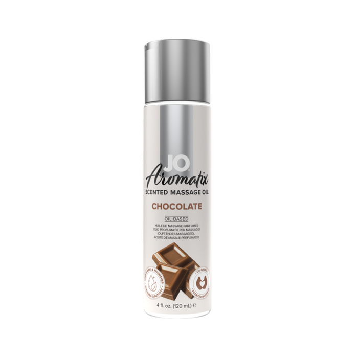 System Jo Aromatix Scented Massage Oil - Chocolate