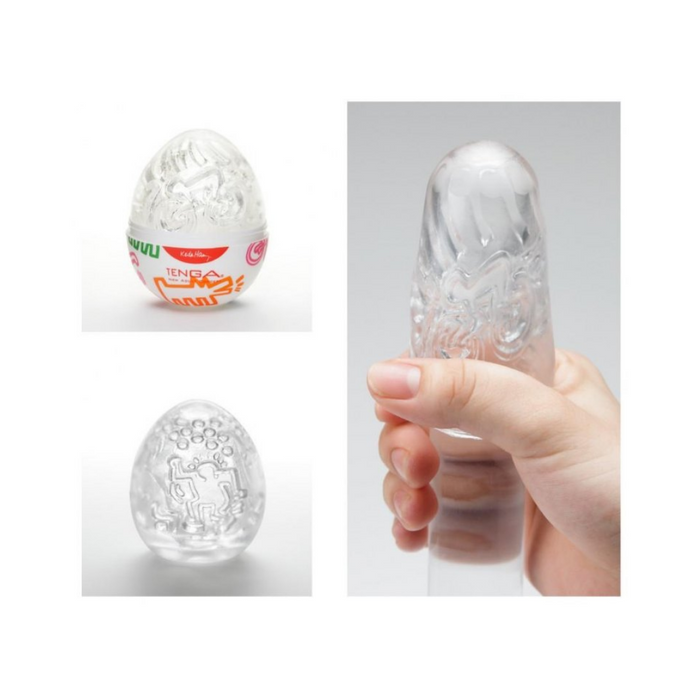 Tenga Keith Haring x Tenga Street Series Egg Masturbator