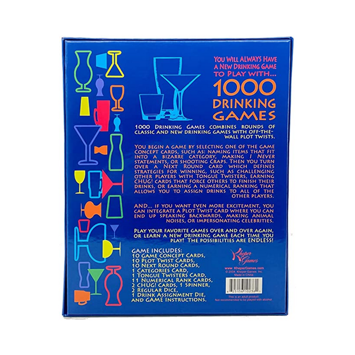 Kheper Games 1000 Drinking Card Games