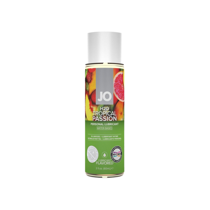 System Jo H2O Edible Water Base Lubricant - Tropical Passion
