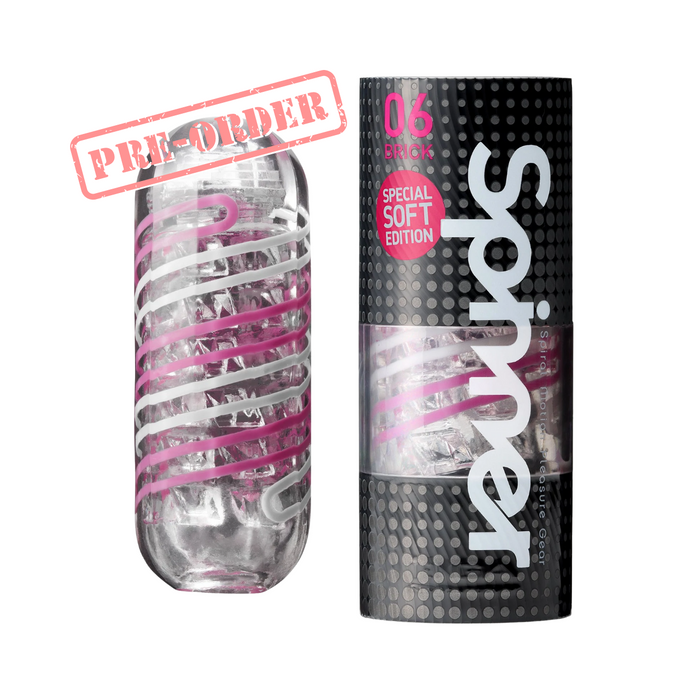 Tenga Spinner Male Masturbator - 06 Brick Soft Edition