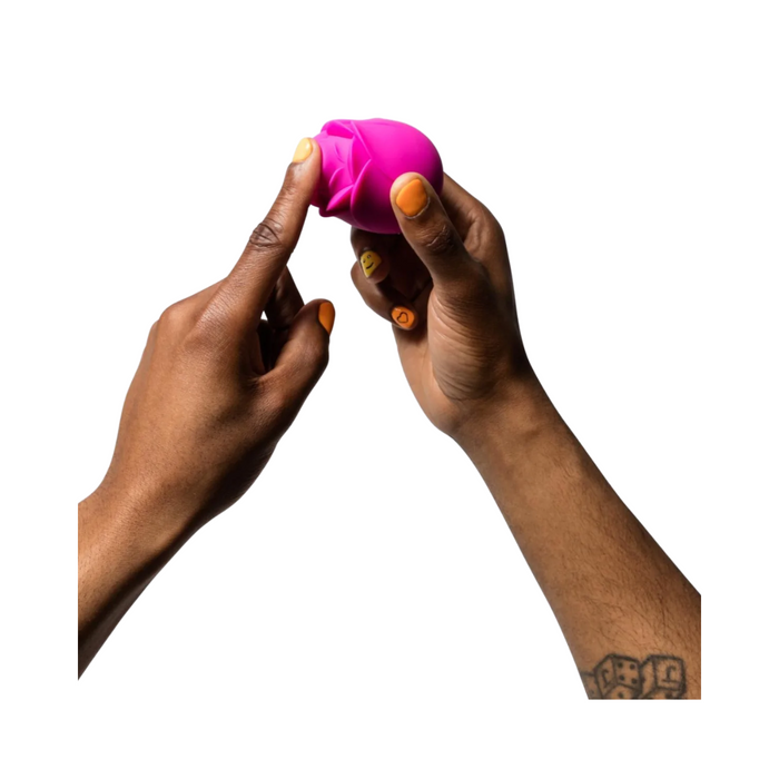 Romp Rose Rechargeable Clitoral Stimulator Fall in Lust