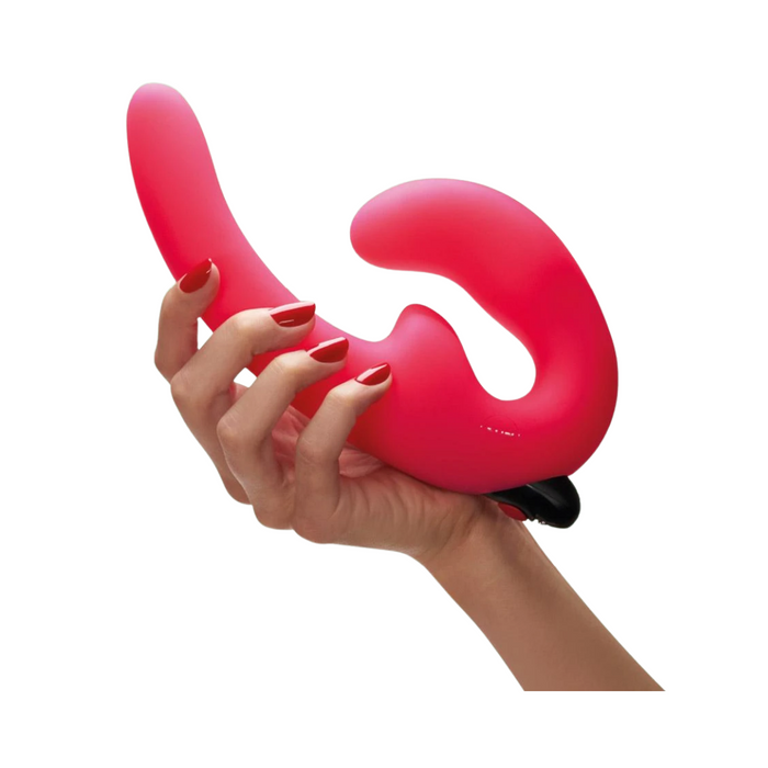 Fun Factory Sharevibe Vibrating Strapless Dildo - Pink