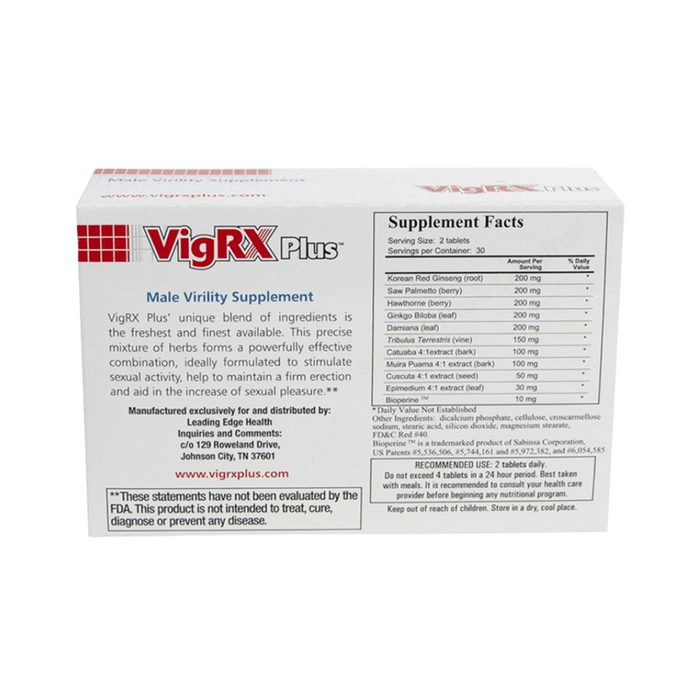 Vigrx Plus Male Stamina Enhancement Supplement