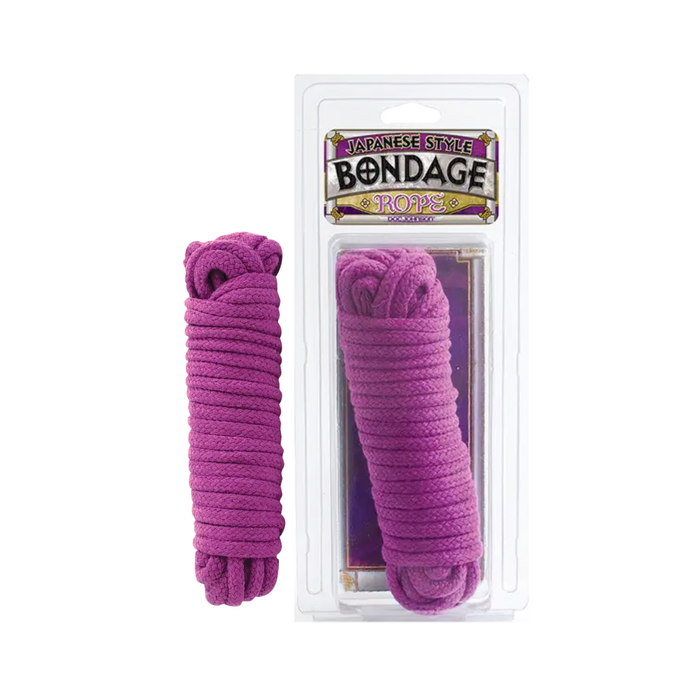 Doc Johnson  Japanese Style Bondage Cotton Rope - Purple