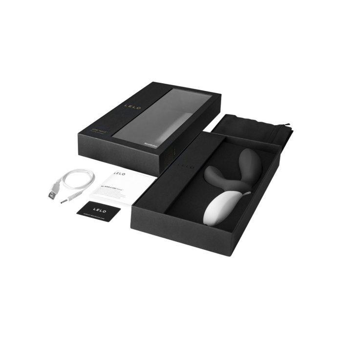 Lelo Loki Wave Rechargeable Prostate Massager - Obsidian Black