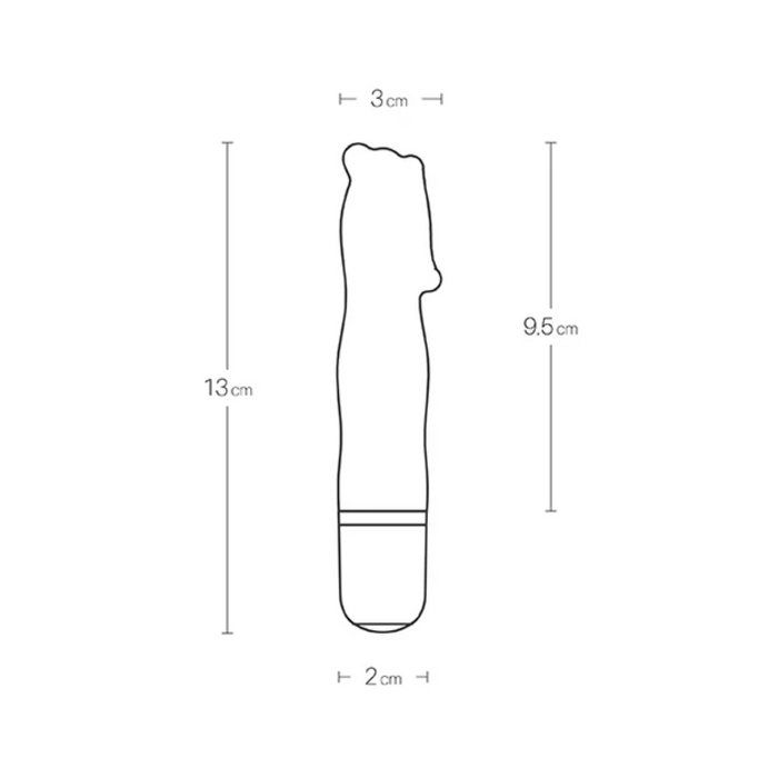 Vedo Luv Mini Vibe Clit Stimulator - Into You Indigo