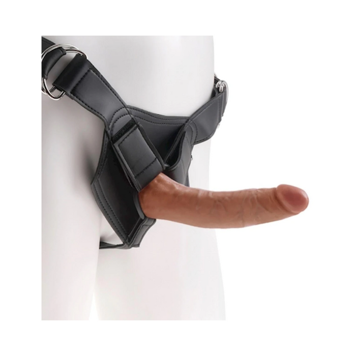 King Cock Strap-On Harness - 8", Tan