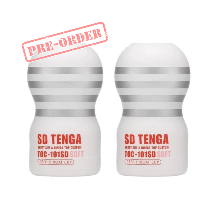 Tenga SD Deep Throat Cup Masturbator - Soft White