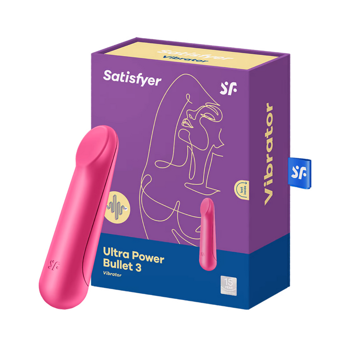 Satisfyer Ultra Power Bullet 3 Vibrator - Pink