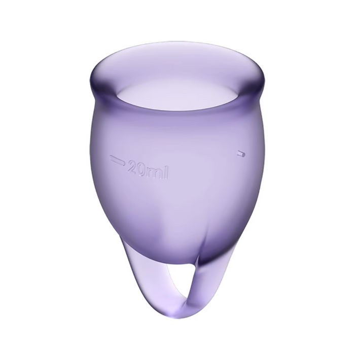Satisfyer Feel Confident Menstrual Cup - Lilac