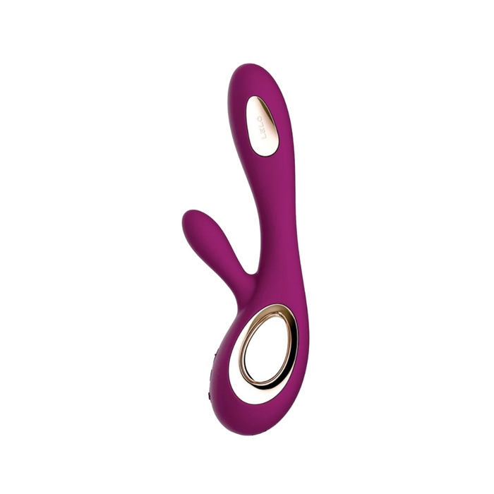 Lelo Soraya Wave Rabbit Vibrator - Deep Rose