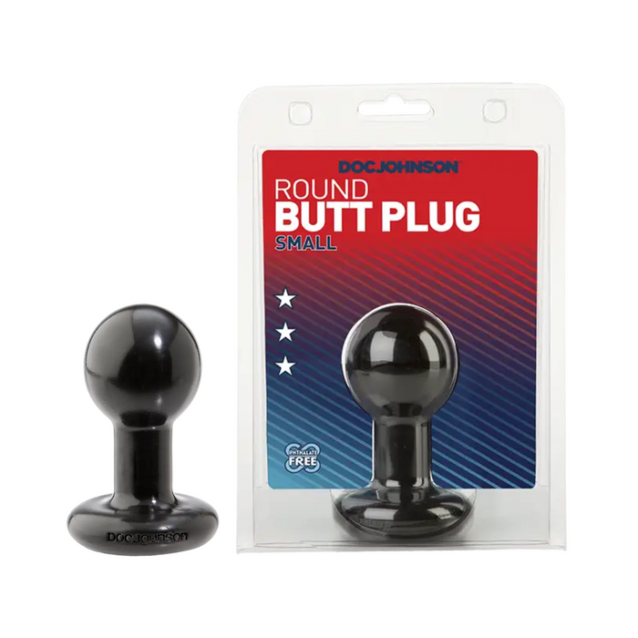 Doc Johnson Round Butt Plug - Small