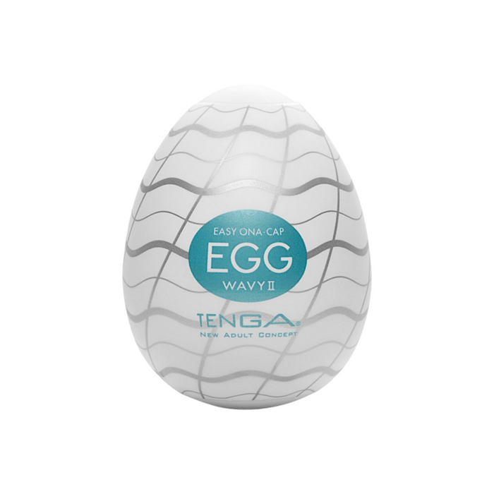 Tenga Standard Series Egg Masturbator - Wavy 2