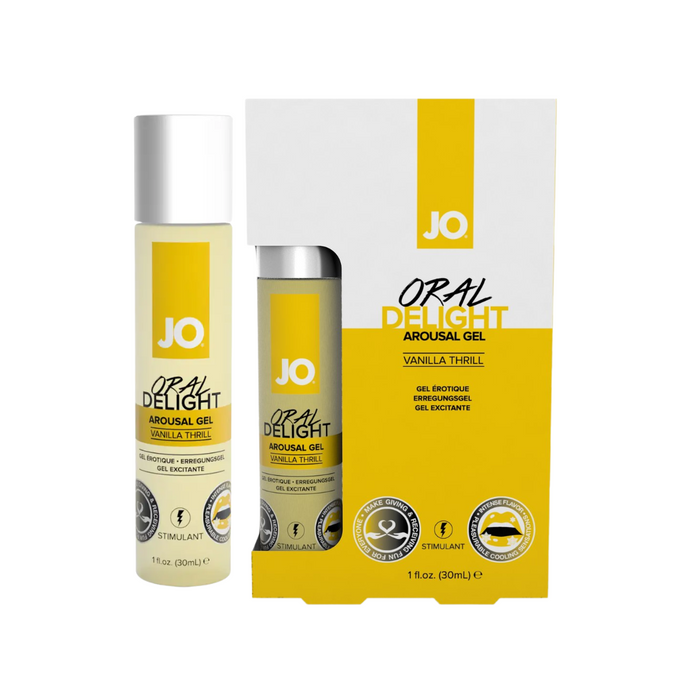 System Jo Oral Delight Arousal Gel - Vanilla Thrill