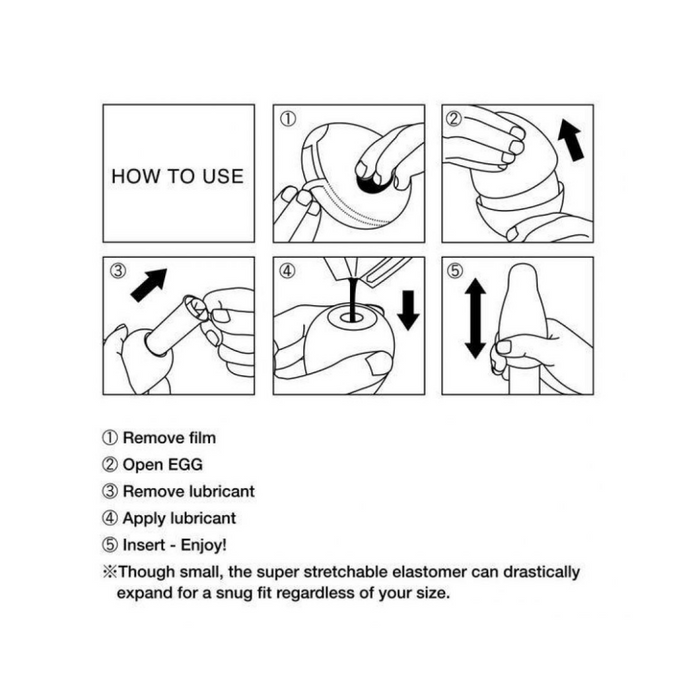 Tenga Keith Haring x Tenga Street Series Egg Masturbator