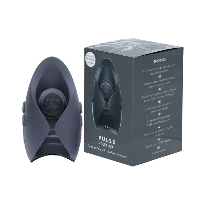 Hot Octopuss Pulse Duo Lux Remote Controlled Men Vibrator - Pulse Duo Lux