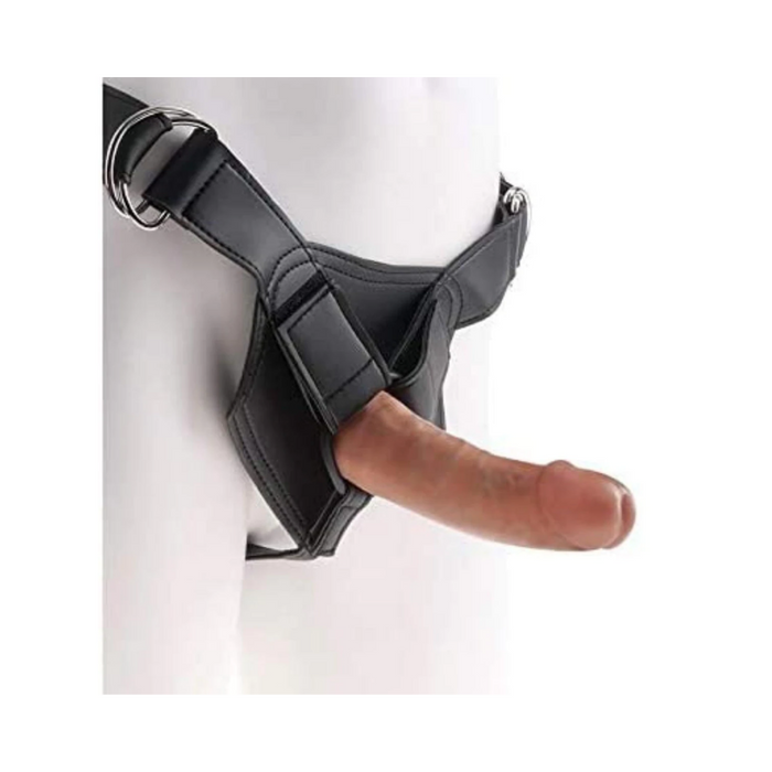 King Cock Strap-On Harness - 7", Tan