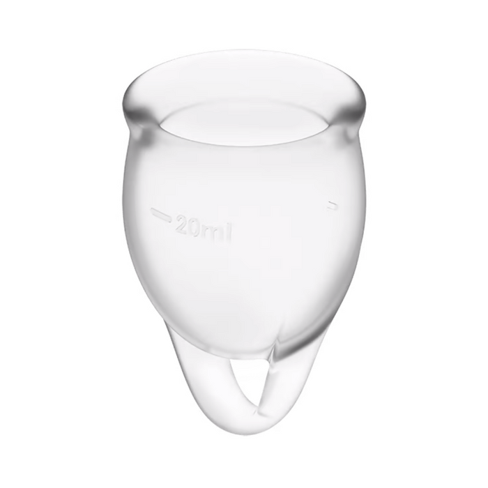 Satisfyer Feel Confident Menstrual Cup - Clear