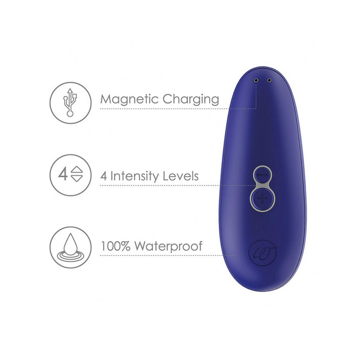 Womanizer Starlet 2.0 Rechargeable Clitoral Stimulator - Sapphire