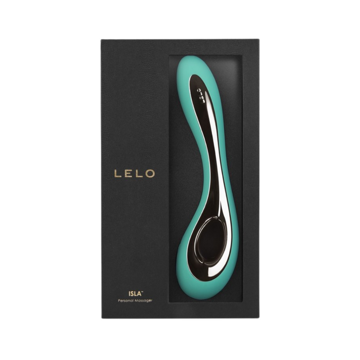 Lelo Isla Luxury Rechargeable G Spot Vibrator - Teal