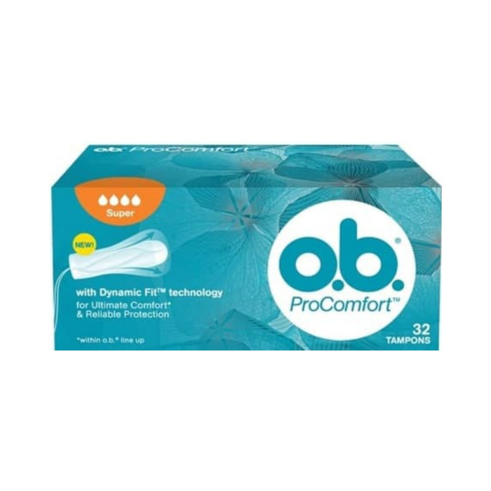 OB ProComfort Tampon Non Applicator - Super