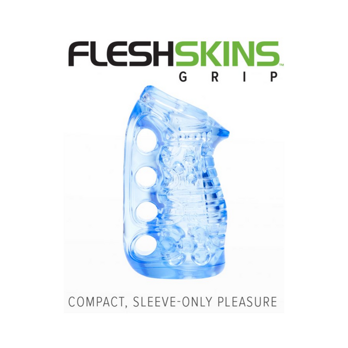 Fleshlight Fleshskins Grip Blue Ice Masturbator