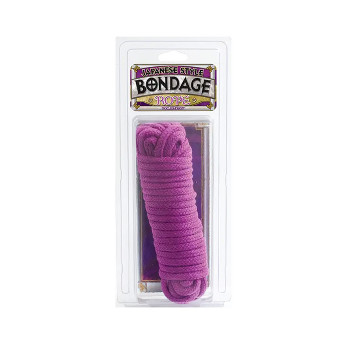 Doc Johnson  Japanese Style Bondage Cotton Rope - Purple